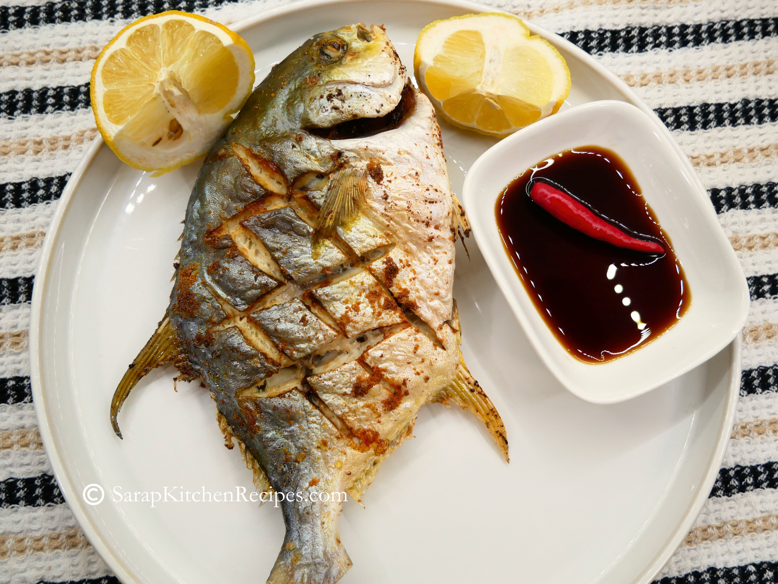 Air Fry Pompano fish